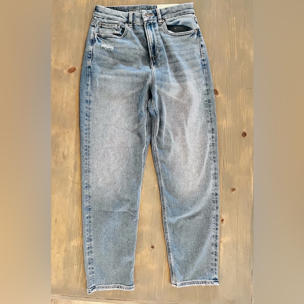 Curvy mom jeans size 6 short